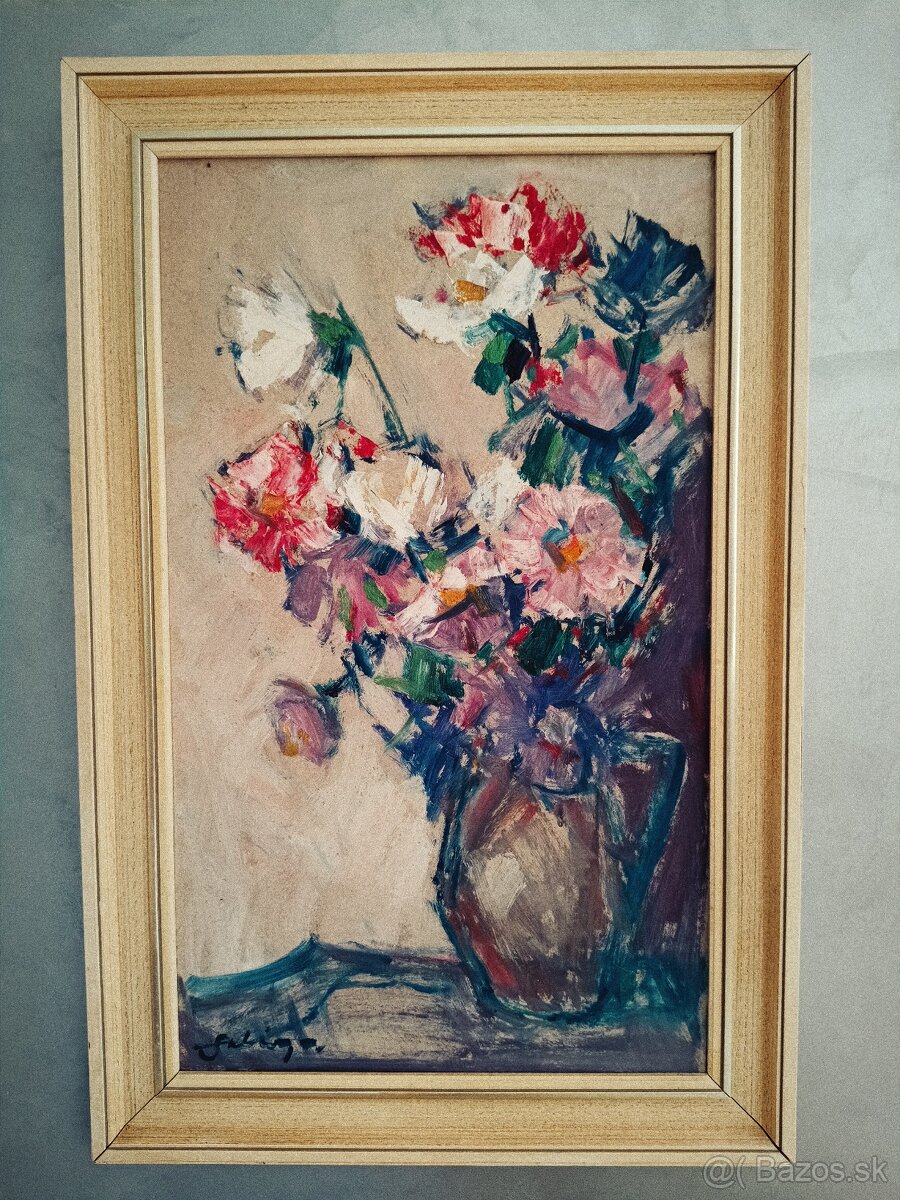 Vojtech Seliga (1913–2004) – originálna maľba, veľký formát