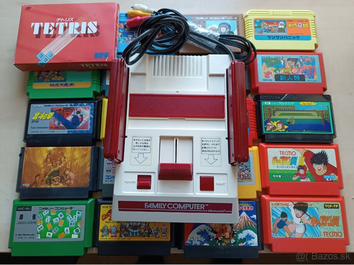 Nintendo Famicom + 49ks hry