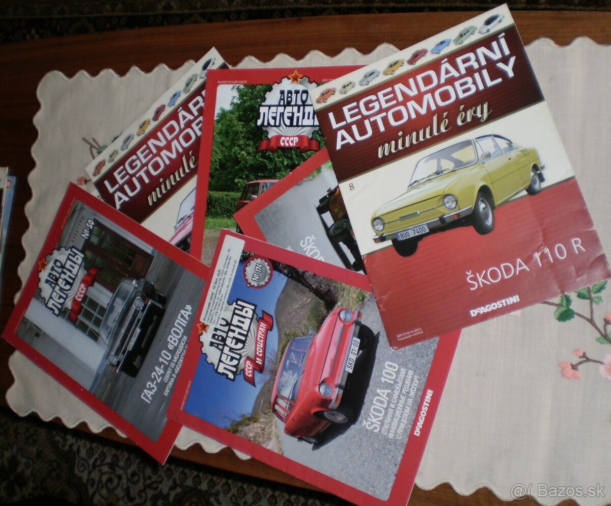 AUTO - LEGENDY , ČASOPISY