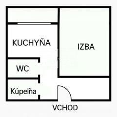 Na predaj 1izb byt, Smižany