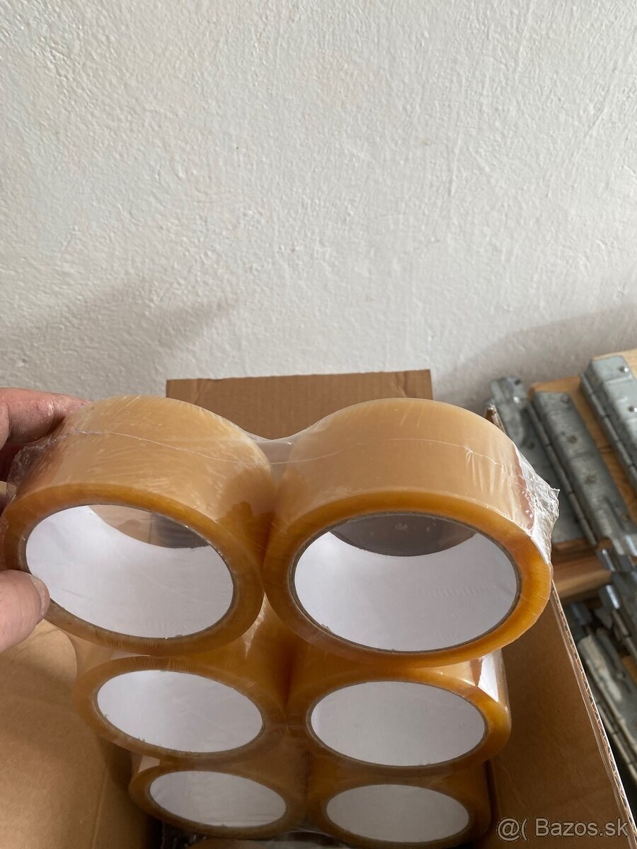 Lepiaca páska cena za balenie 6ks priesvitna transparent