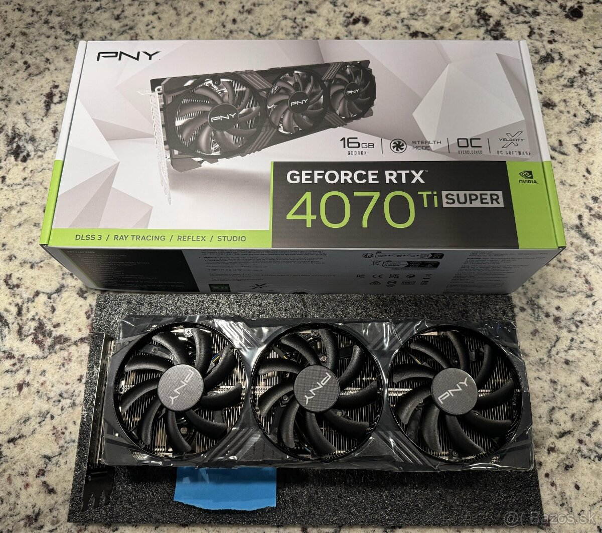 Predám PNY RTX 4070ti Super