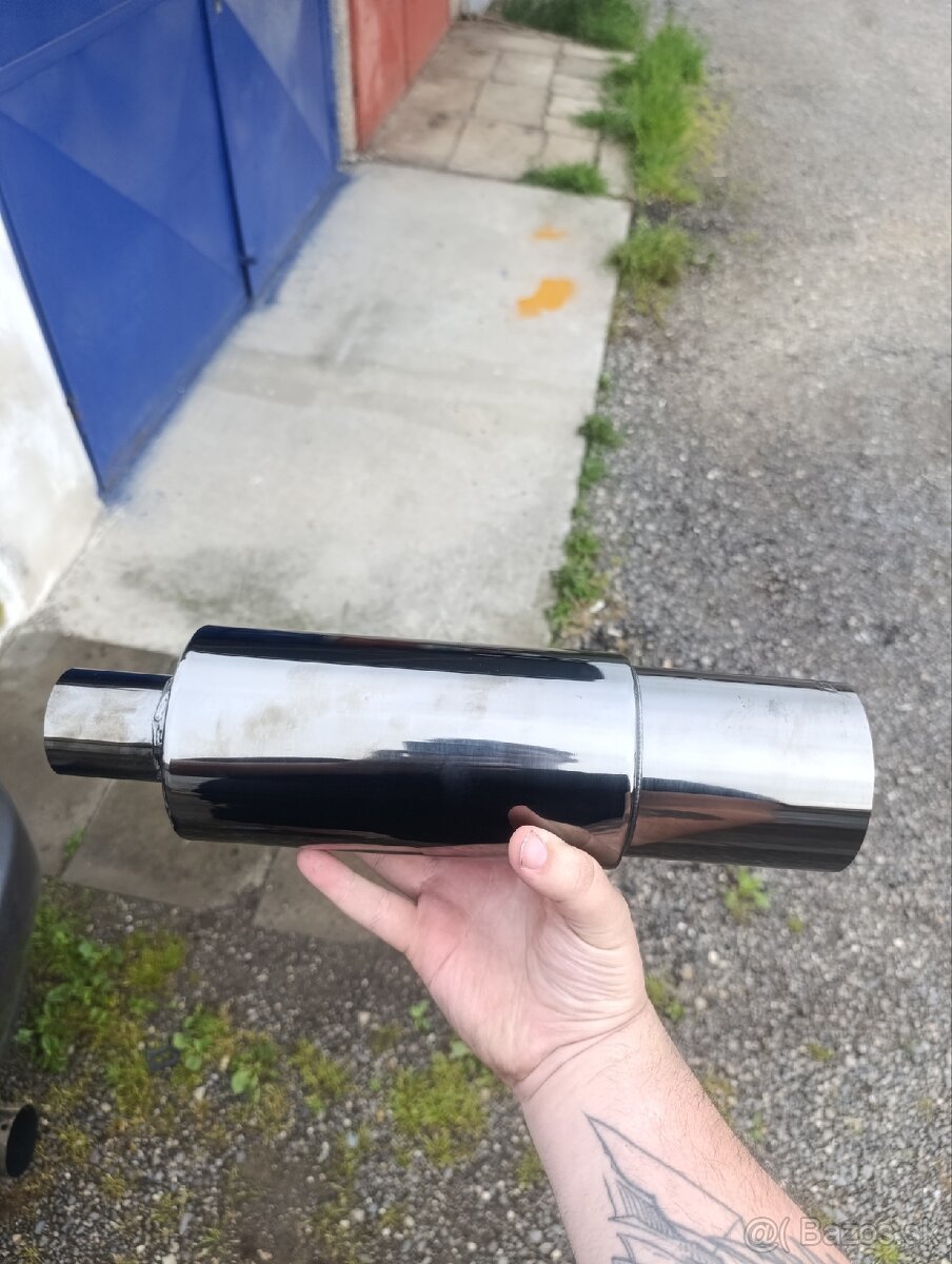 Koncový tlmič univerzálny 51mm vstup, 89mm výstup