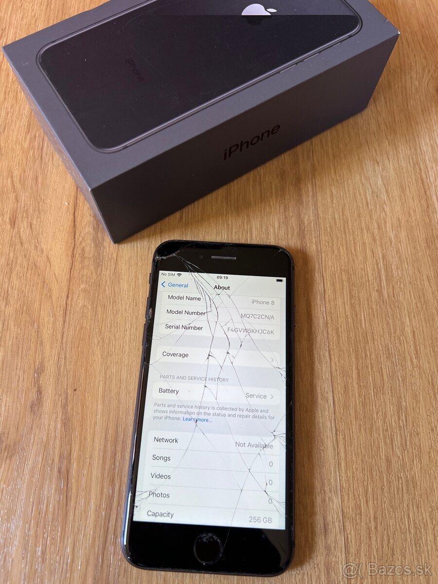 iPhone 8 256GB black