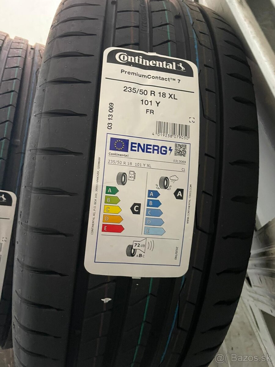 Predam cisto nove pneu continental 235/50 r18