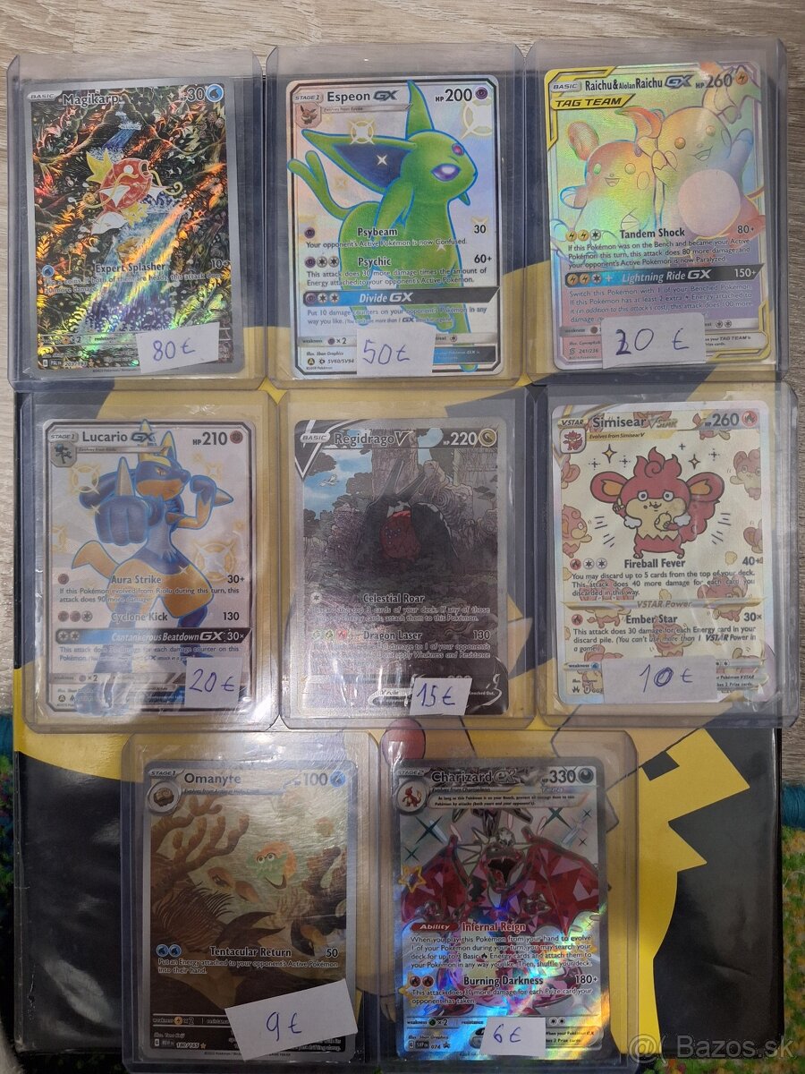 Predam pokemon karty