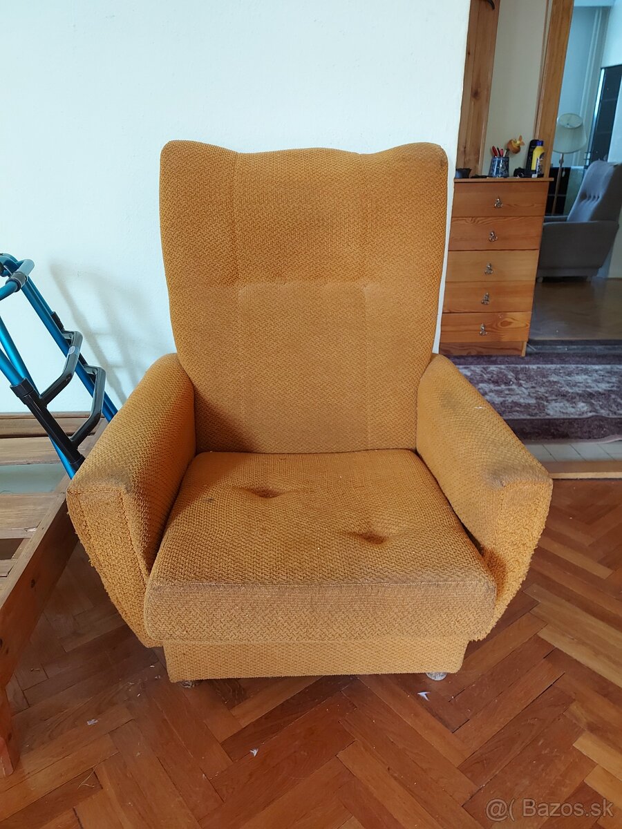 Kreslo / ušiak