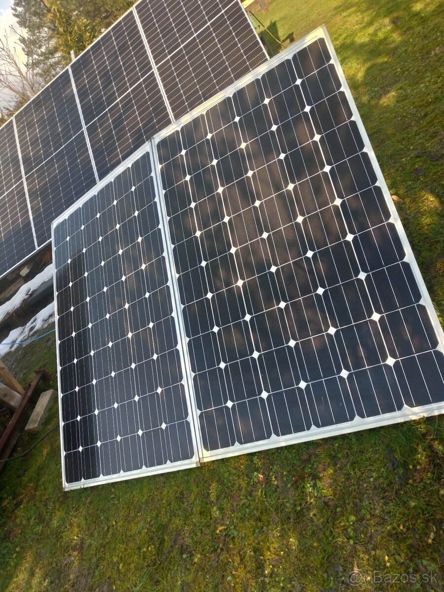 12V solarny panel na chatu set s 2x panel a 100AmpMPPT