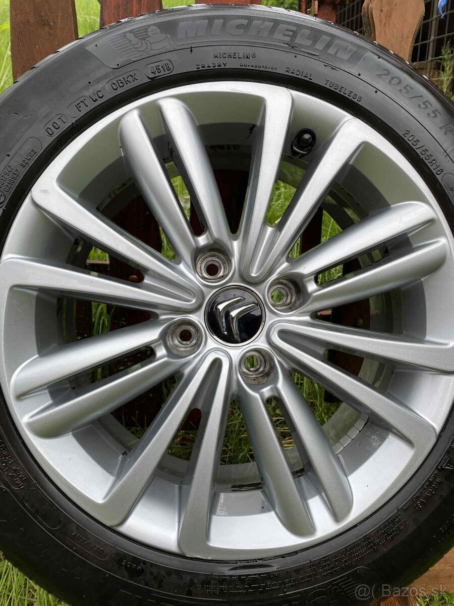 Kolesa s pneu Citroën c4 205/55 R16