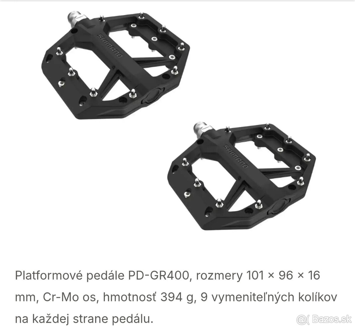 PEDÁLE SHIMANO PD-GR400 flat