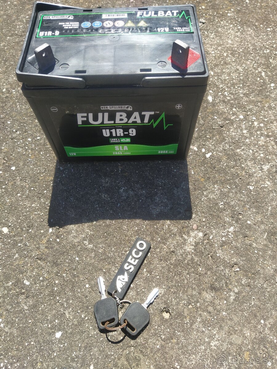 baterie Fulbat u1R 12v 28ah zahradní traktory