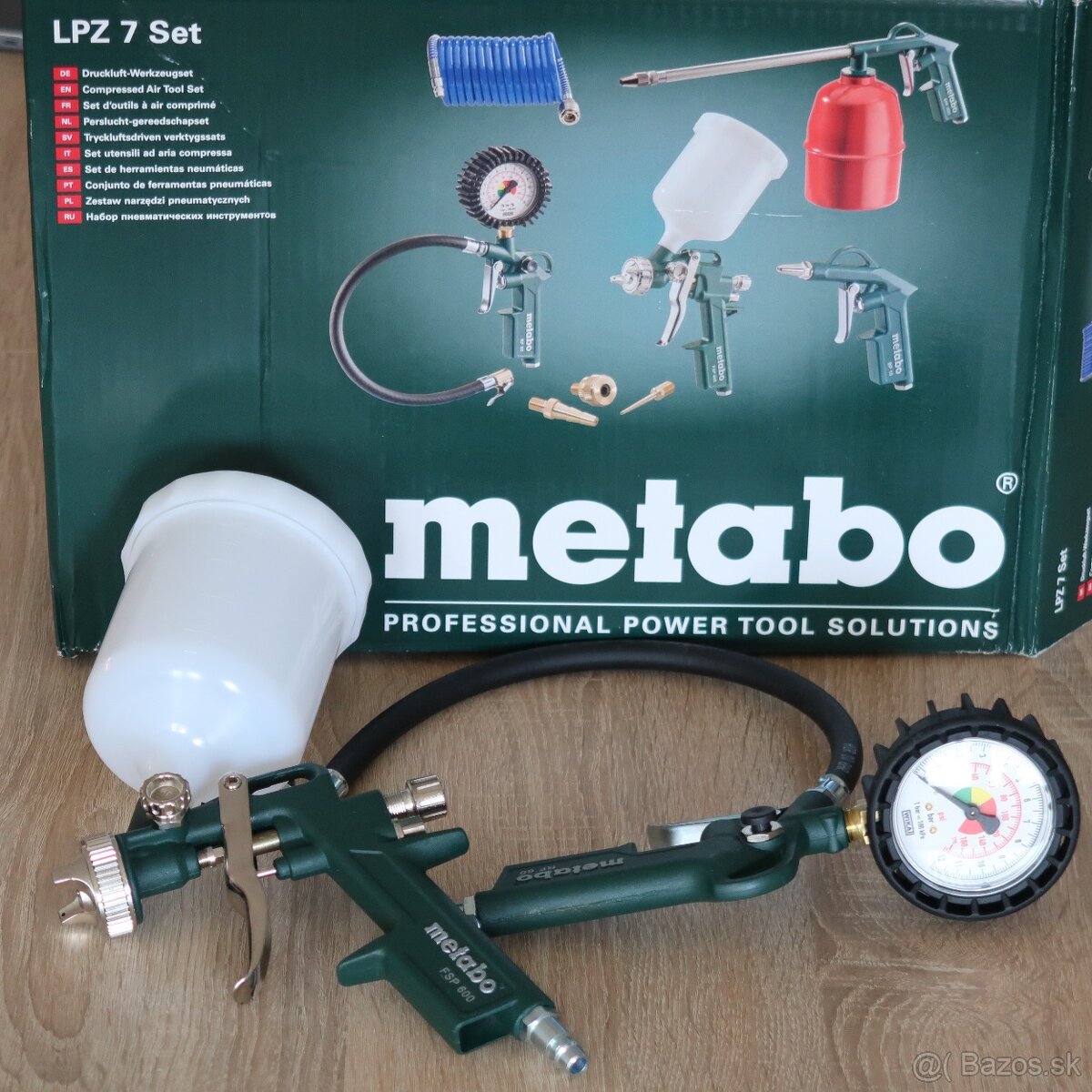 Metabo FSP600 + RF60 (striekanie farby + hustenie pneuatík)