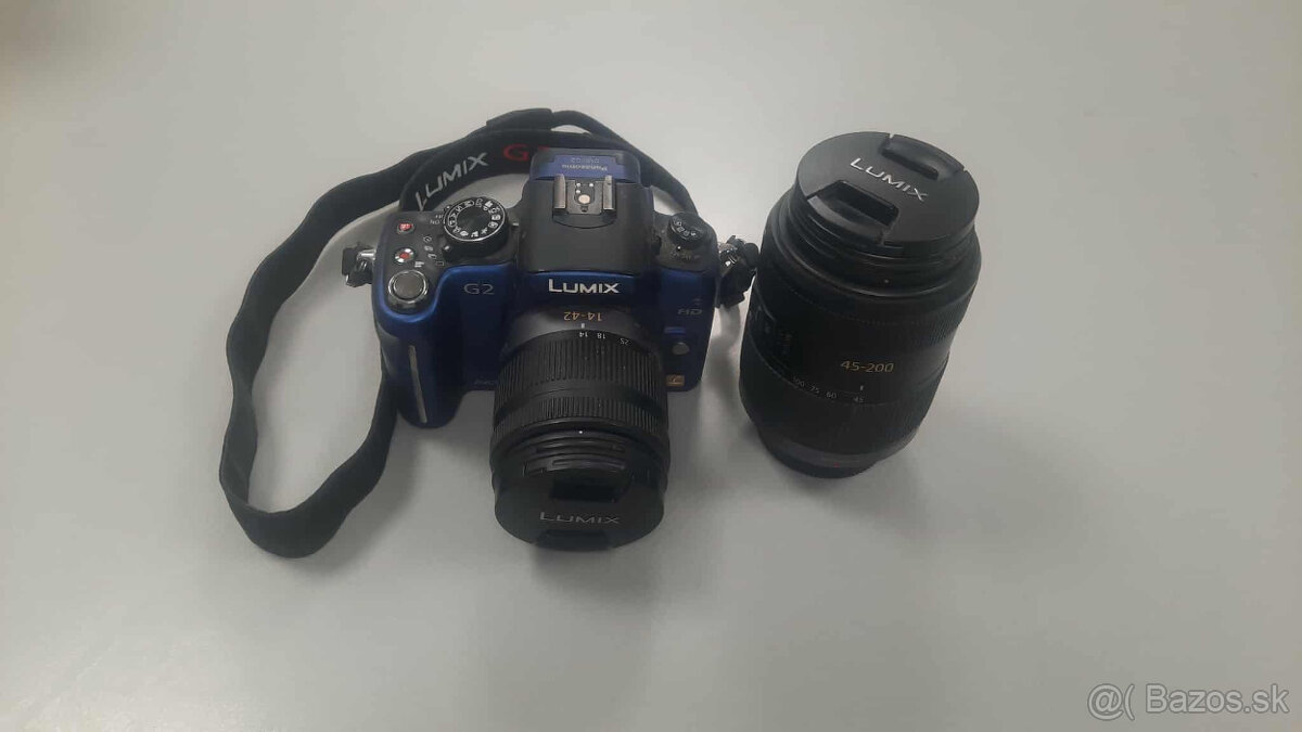 Panasonic Lumix DMC G2 + 2 objektívy LUMIX® G Lens H-FS01404