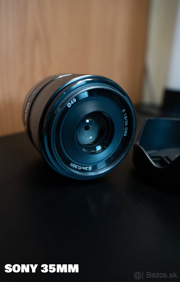Predám SONY 35MM F/1.8 E MOUNT.