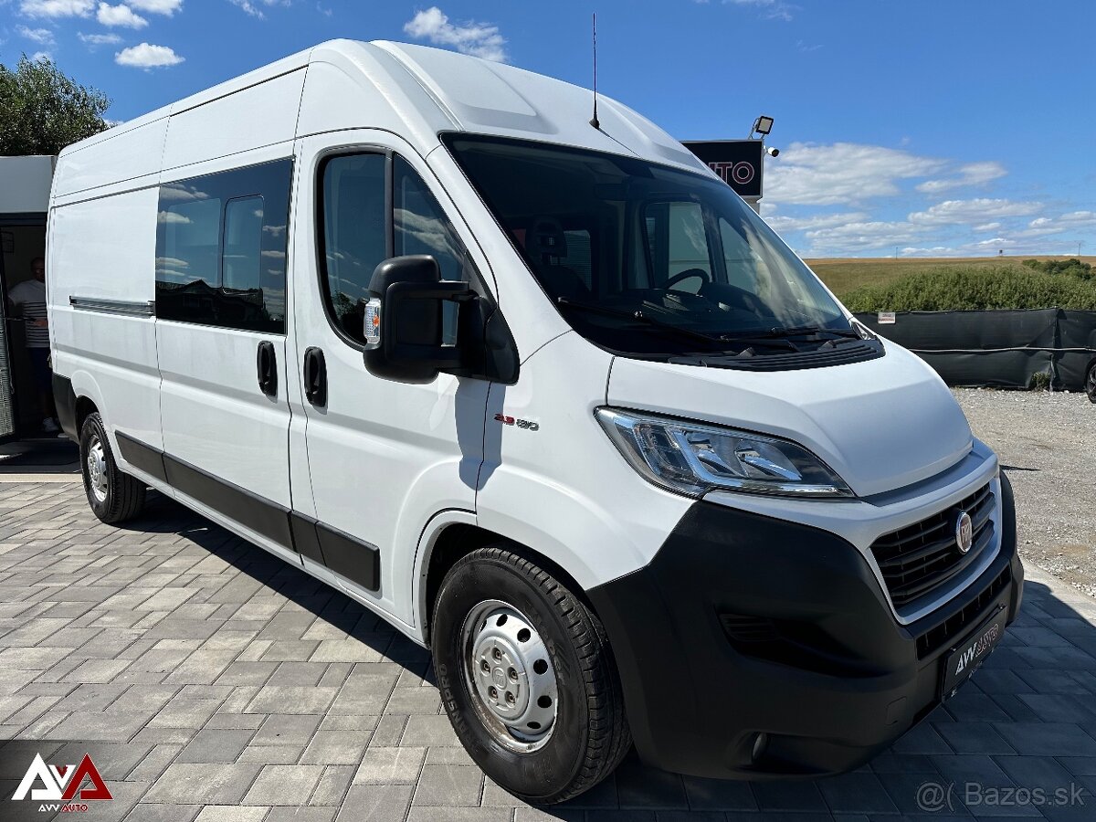 Fiat Ducato 2.3 MultiJet L3H2 3,5t, Pôvodný lak,117 690km,SR