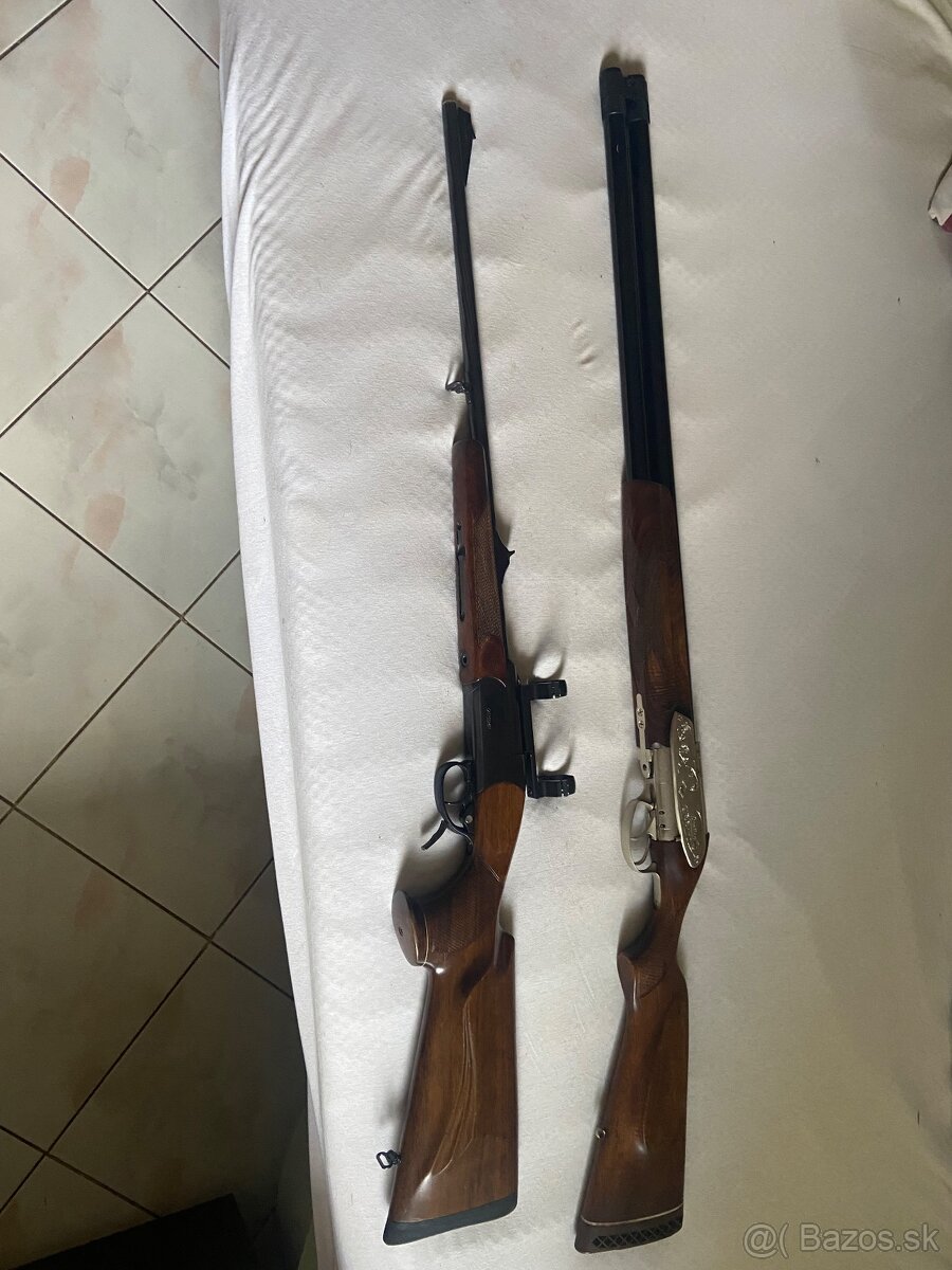 Predám guľovnicu IŽ a brokovnicu Bretton