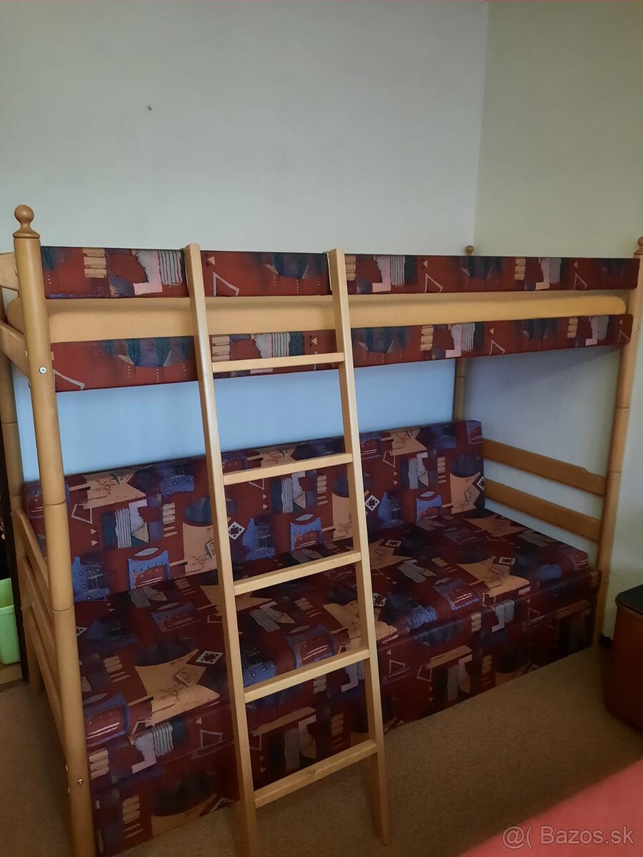 REZERVOVANÉ Poschodová posteľ