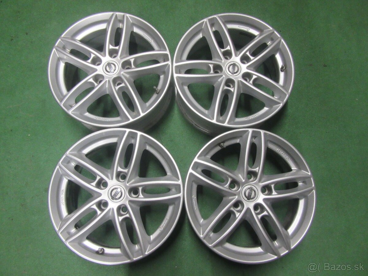 R16 Hliníkové disky nissan rozteč 5x114,3 ET40