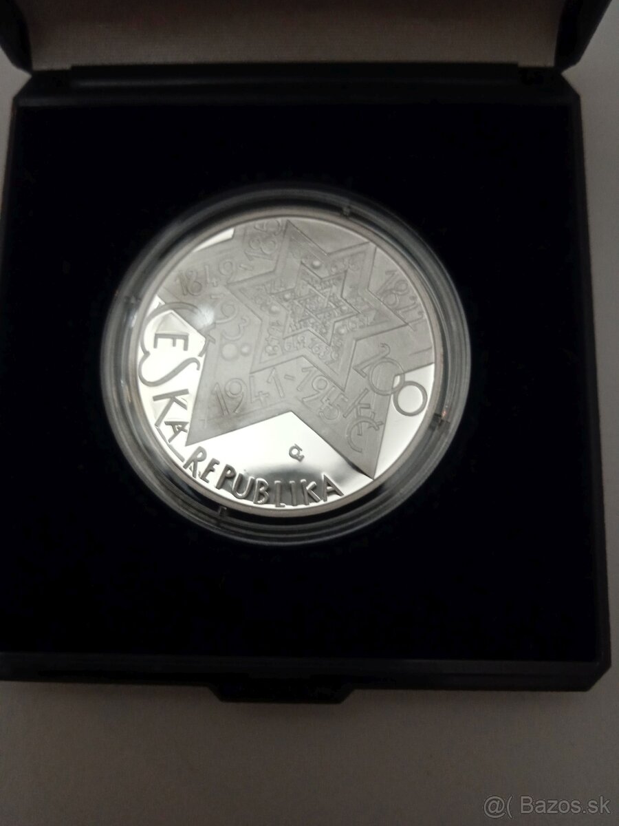 200 Kč - Rabi Jehuda 2009 proof.
