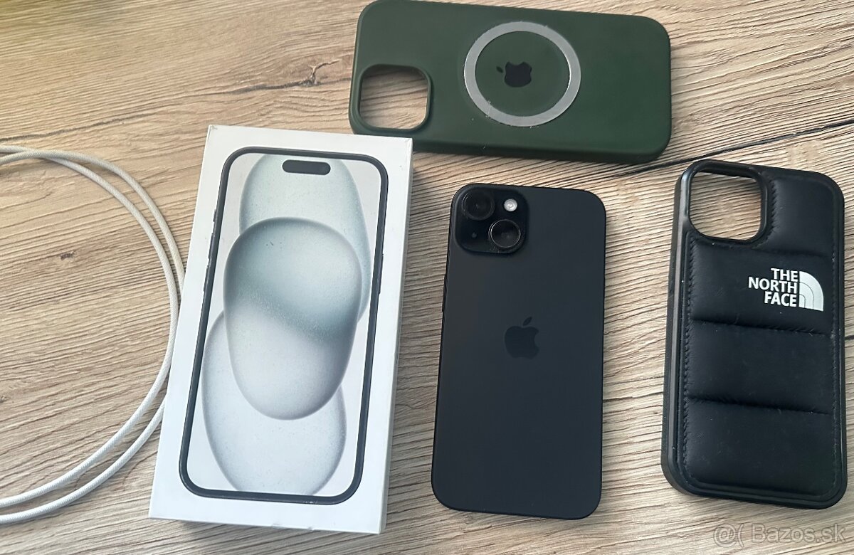 iPhone 15 – 128 GB – Black – 92 % batéria