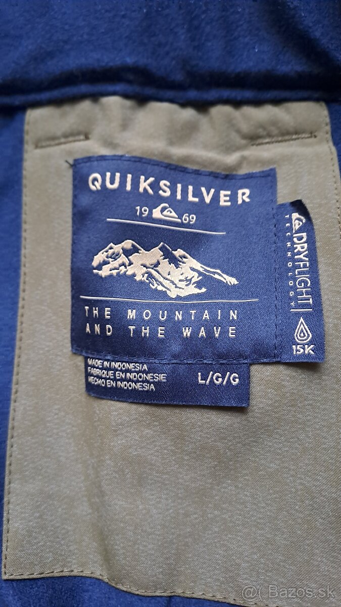 QUIKSILVER nohavice L