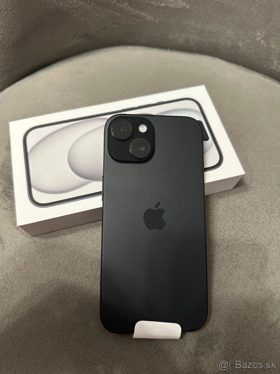 Iphone 15 128gb čierny