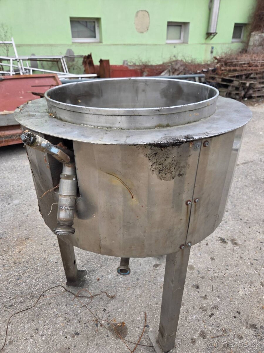 Priemyselný nerezový kotol