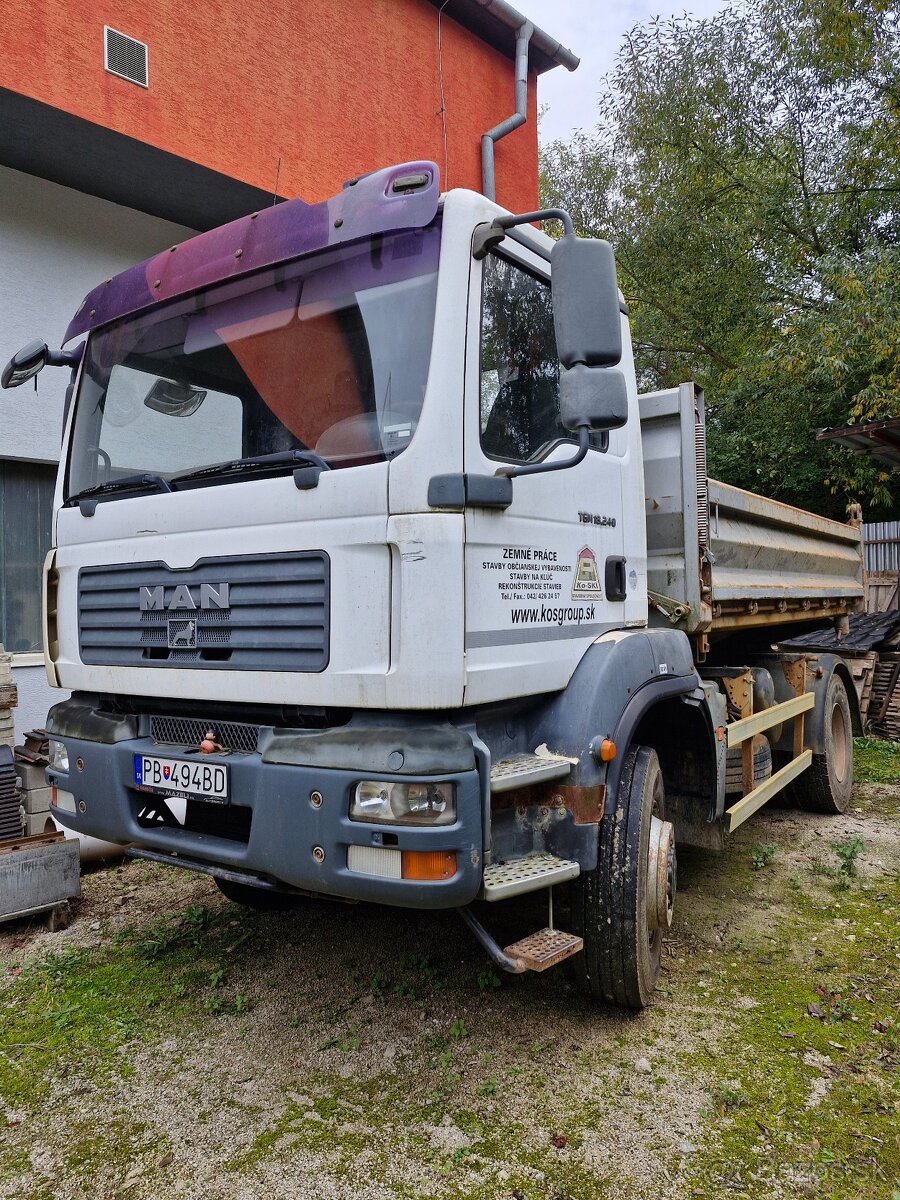 Predam MAN TGM 18.240 4X4 BB Sklápač
