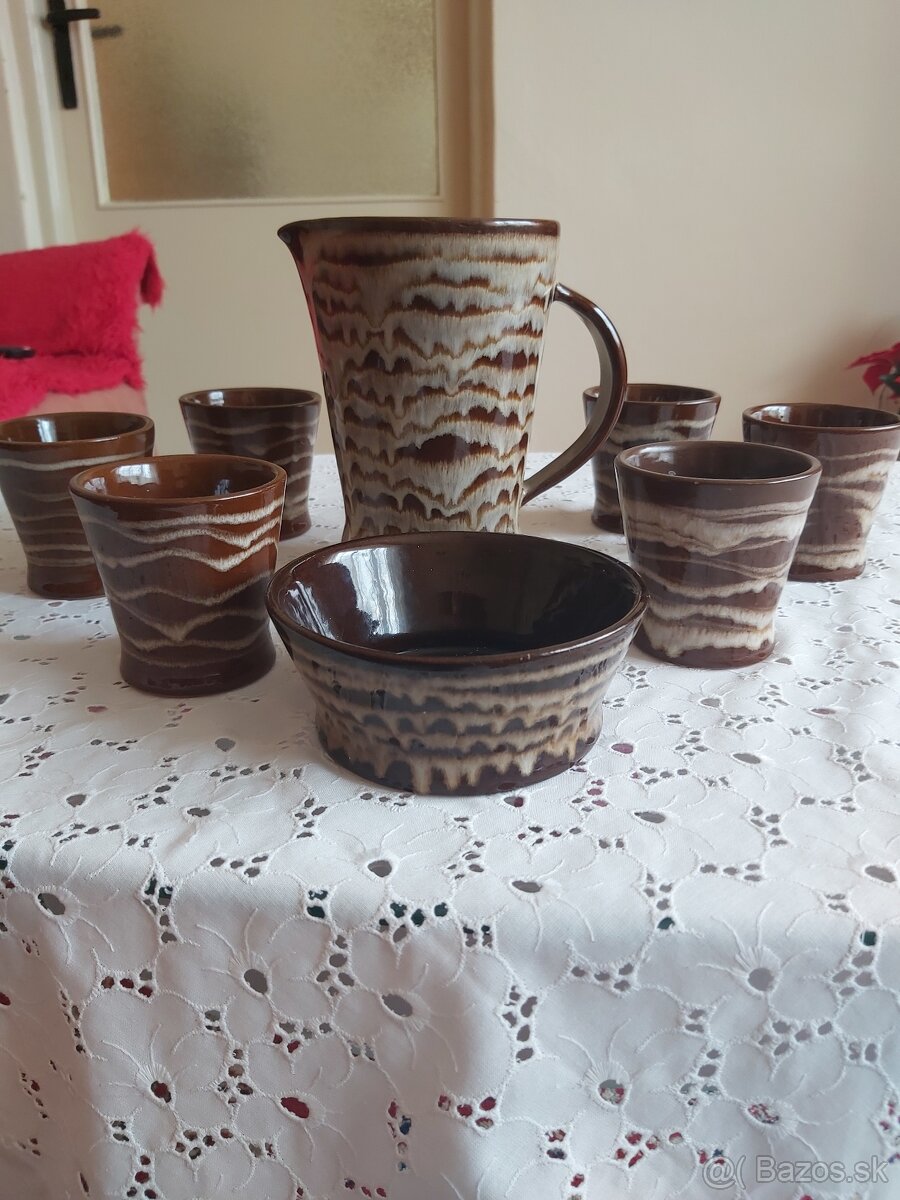 Vintage keramická súprava