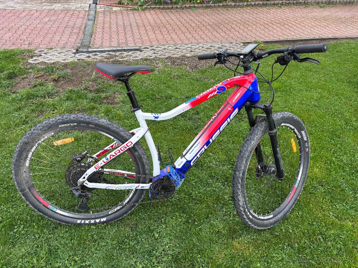 Crussis e-Largo 9.6-S 2021, Rám 20", špeciálny upgrade