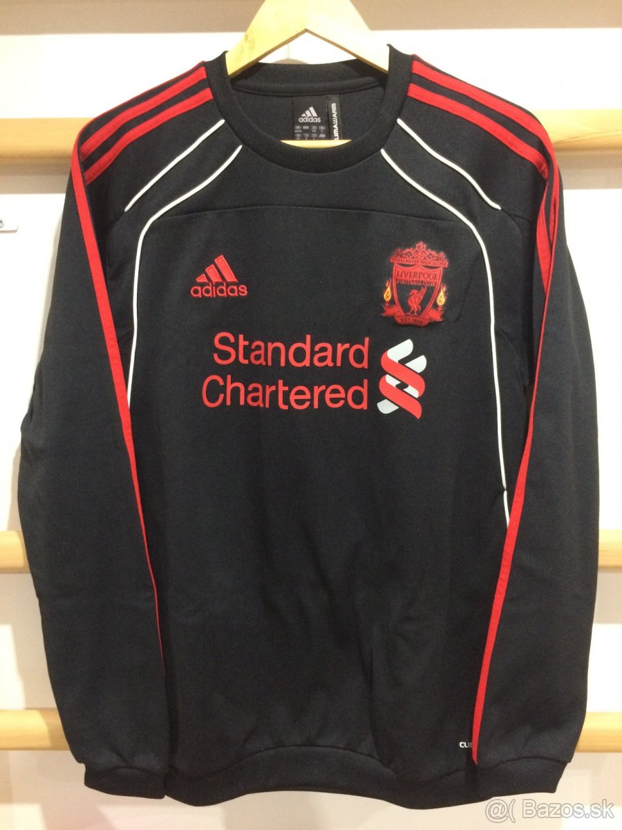 Liverpool FC Adidas ClimaWarm mikina, veľkosť 38/40 (M)