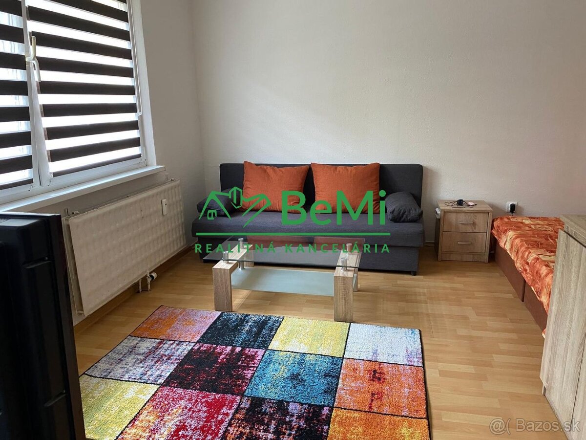 Na prenájom zariadený 1 izbový byt Banská Bystrica-Fončorda