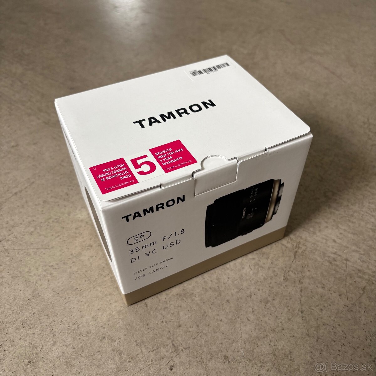 Tamron SP 35mm F/1.8 Di VC USD pre Canon EF