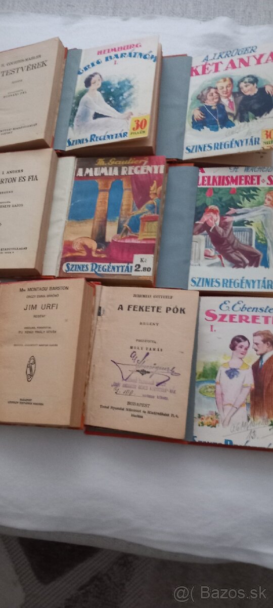 Predám retro knihy v maďarskom jazyku lacno