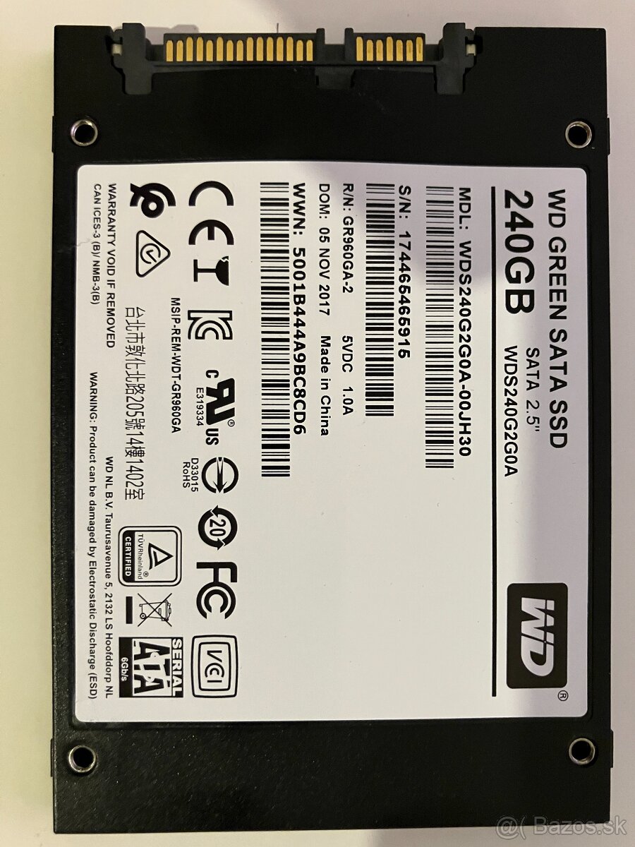 SSD WD Green 240GB