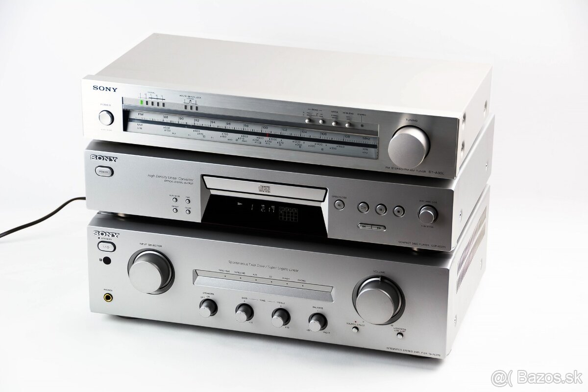 SONY zostava / TA-FE370/ CDP XE-270 / ST-A30L