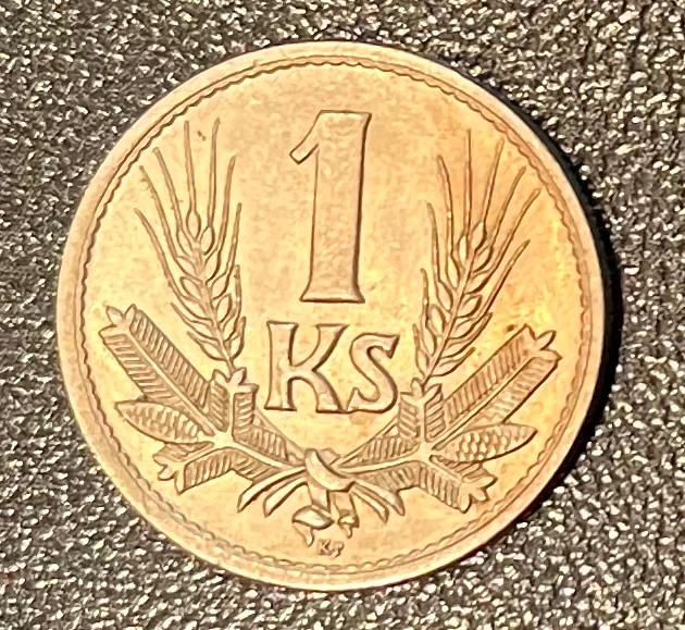 (PREDANÉ) 1 koruna 1944 - Slovenský štát (#2)