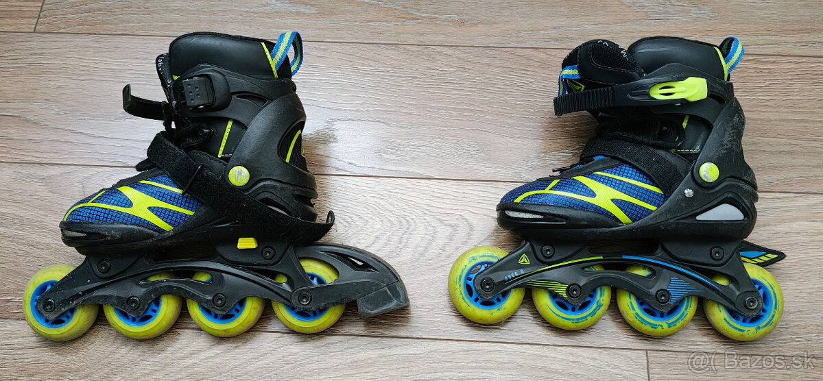 Inline detské kolieskové korčule 33 - 36