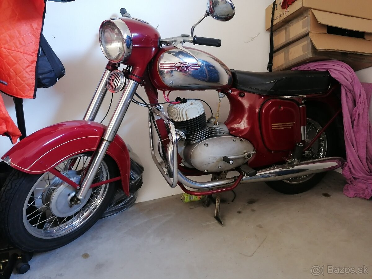 Jawa 350 s TP+ŠPZ