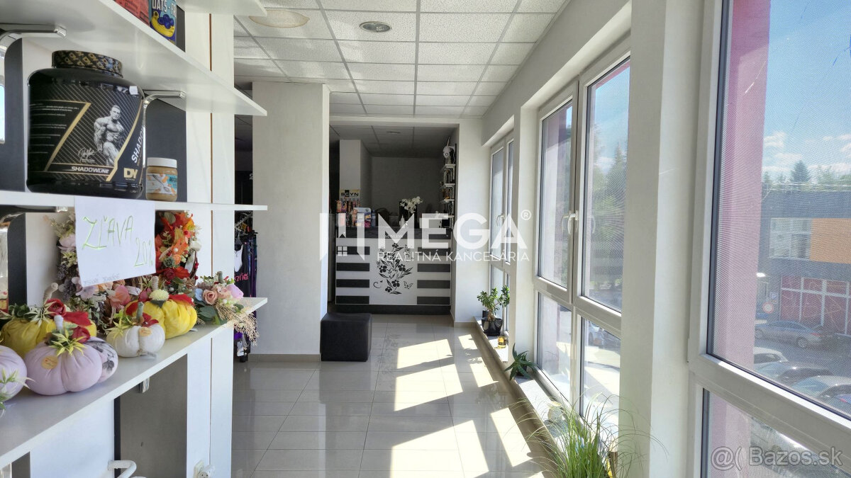 PRENÁJOM komerčného priestoru (100 m2) v centra Humenného