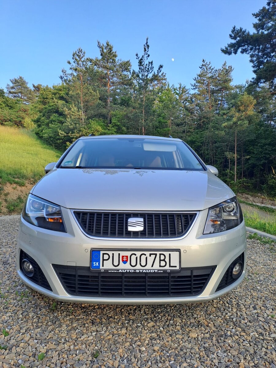 Seat Alhambra 2, 0 TDI manuál 7 miestna