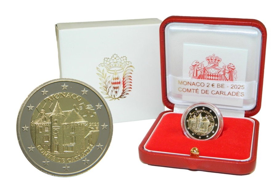 2€ Monaco 2025 za 270€ pri kúpe inej mince