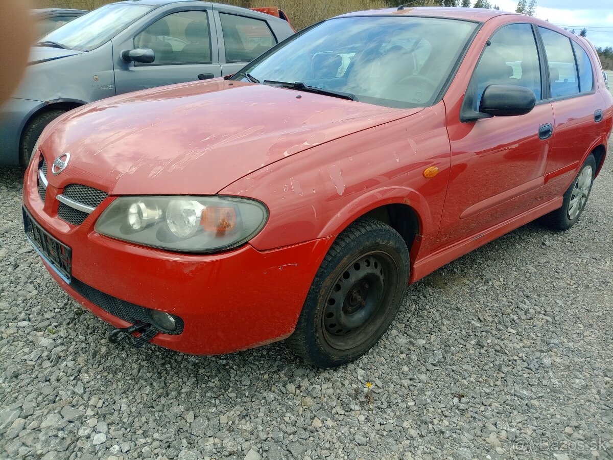 NISSAN ALMERA N16 QG15DE 2002