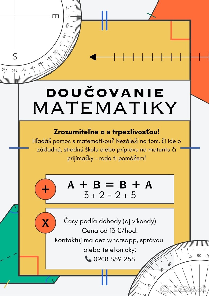 DOUČOVANIE MATEMATIKY – JEDNODUCHO A ZROZUMITEĽNE
