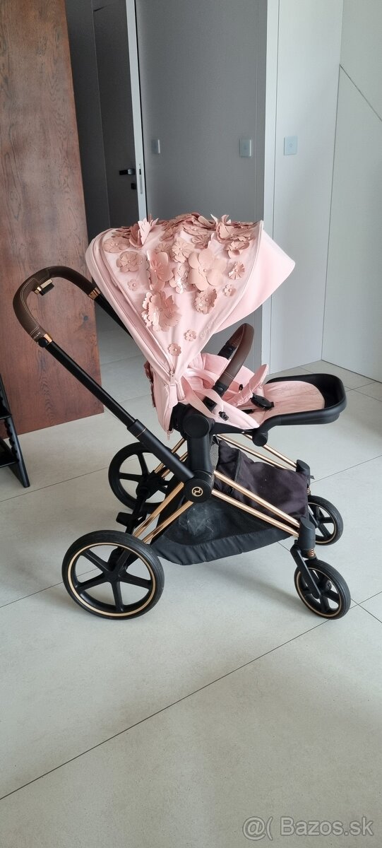 Cybex priam simply flowers pink