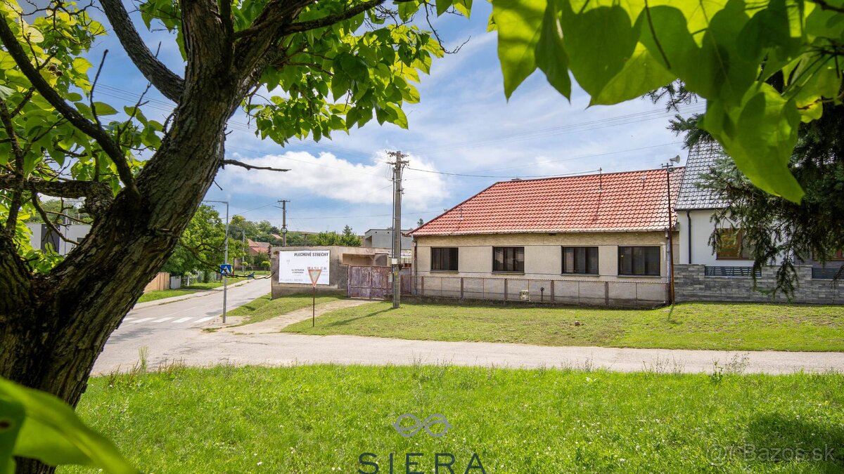Na predaj, 4 izbový rodinný dom Dvorníky, okres Hlohovec
