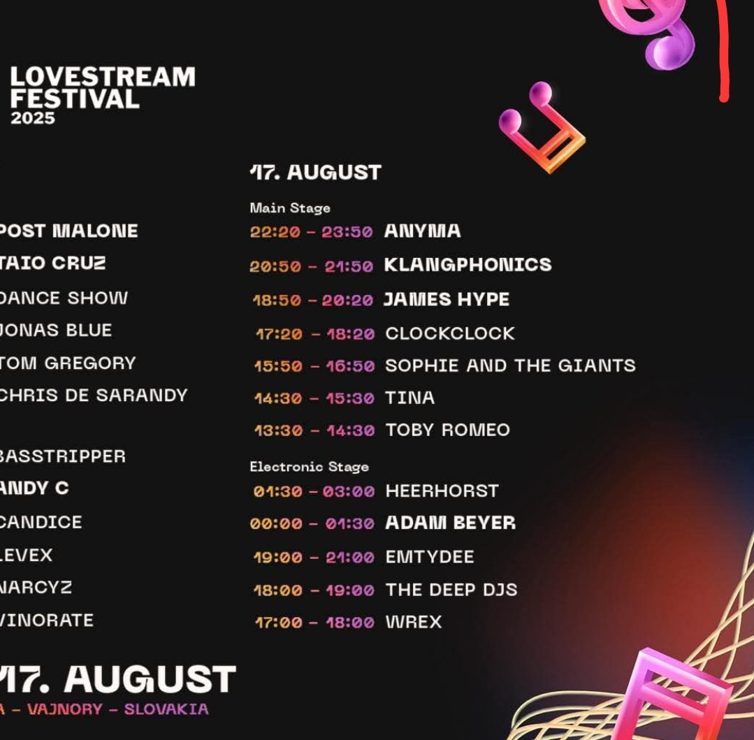 Lovestream - Predám lístok nedeľa
