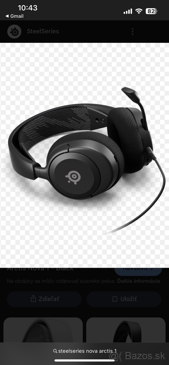 Herne slúchadla steelseries