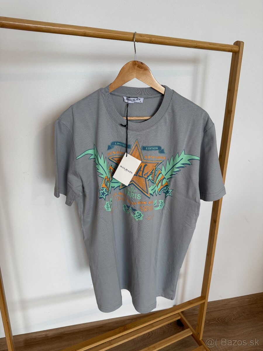 Panske sede tricko Balmain XL