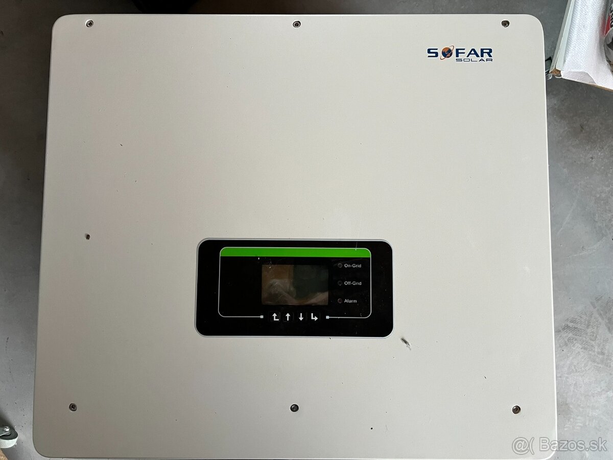 Predám menič SOFAR 8 KTL 3PH